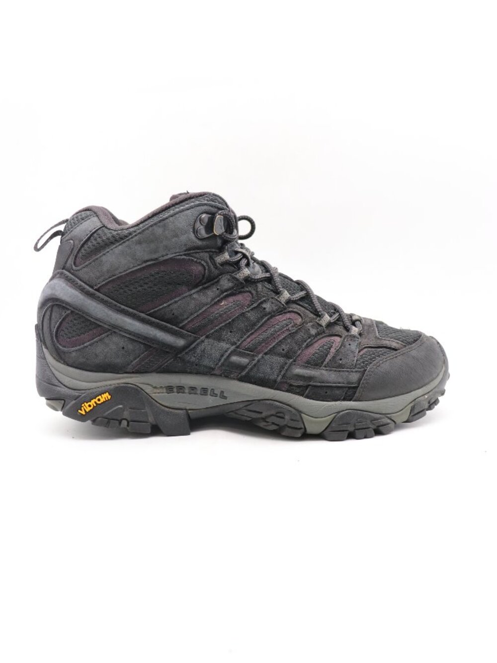 Merrell Moab 2 Mid Men's Size 11.5 Hiking  Outdoors Athletic Black Boots